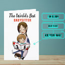 Recherche de pour des babysitters vœux cartes Nounou