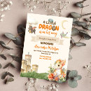 Recherche de le dragon invitations Conte de fées