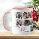 Recherche de soeurs toujours tasses Collage photo