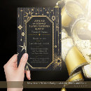 Zoek naar new years eve party uitnodigingen Art deco