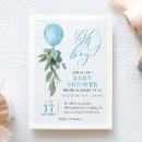 Recherche de blue balloon invitations Baby