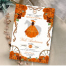 Recherche de orange quinceanera invitations Automne