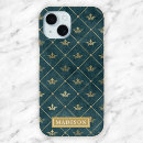 Recherche de motif de couronne iphone coques Vert