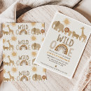 Recherche de wild one boy invitations Moderne