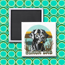 Zoek naar zwarte labrador retriever hond magneten Zwart lab