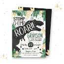 Recherche de raptor invitations Trex raptor triceratops stegosaurus