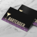 Recherche de verre martini cartes visite Moderne