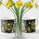 Recherche de libellule vintage tasses Fleurs