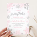 Recherche de flocons neige invitations Fille
