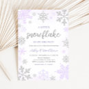 Recherche de pourpres baby shower invitations Hiver