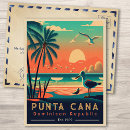Recherche de souvenir cartes postales république dominicaine