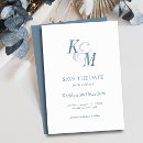 Recherche de monogram save the dates Classique