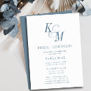 Recherche de déjeuner invitations Monogramme
