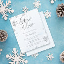 Recherche de snowflakes bridal shower invitations Flocons de neige