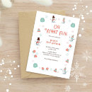 Recherche de oh what fun anniversaire invitations Bonhomme de neige