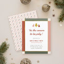 Recherche de pastel noël invitations Typographie moderne