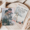 Recherche de holiday wedding save the dates Rustique