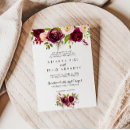 Recherche de vin rouge moderne invitations Bride