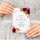 Recherche de décontracté mariage invitations Bride
