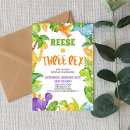 Recherche de de t rex anniversaire invitations Pour enfants