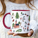 Recherche de ski alpin tasses Noël