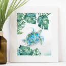 Recherche de feuille palmier posters Maison de plage