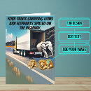 Recherche de camionneurs vœux cartes Contenu générationnel