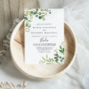 Zoek naar watercolor leaves wedding uitnodigingen For her