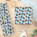Recherche de chaton de noël papier cadeau Chats