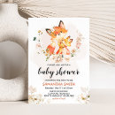 Recherche de fox invitations Fille bébé