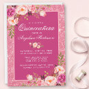 Zoek naar pink glitter uitnodigingen Elegant