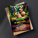 Zoek naar tyrannosaurus invitations Kleurrijk
