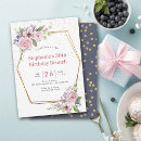 Recherche de cadre fleuri invitations Moderne