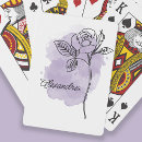 Recherche de aquarelle rose jeux de cartes Féminin