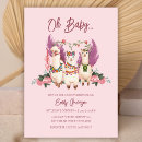 Recherche de alpaca baby shower invitations Boho