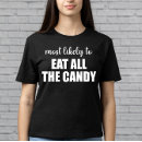 Zoek naar snoepjes tshirts Horror