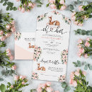 Recherche de fawn baby shower invitations Aquarelle