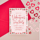 Recherche de red and pink invitations Rouge