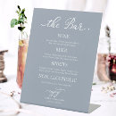 Recherche de dusty blue mariage signalisations Calligraphie