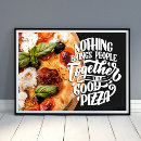 Recherche de cuisine décor posters Pizza