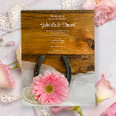 Recherche de western mariage invitations Équestre