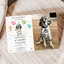Recherche de anglais invitations D'anniversaire chien