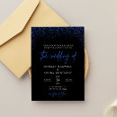 Recherche de bleu royal et gris argenté invitations Hiver