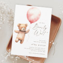 Recherche de vintage teddy bear invitations Élégant