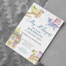 Recherche de anniversaire enfant dragon cartes invitations Aquarelle