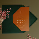 Recherche de fine art mariage invitations Moderne