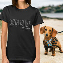Recherche de dachshunds tshirts Chien blanc