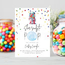 Zoek naar gumball machine uitnodigingen Bubblegum