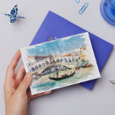 Recherche de aquarelle de venise vœux cartes Vintage