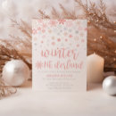 Recherche de snowflakes 1ans anniversaire invitations Baby girl